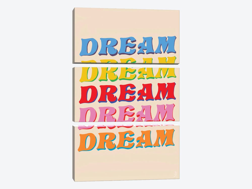 Everly Dream by Chromoeye 3-piece Art Print