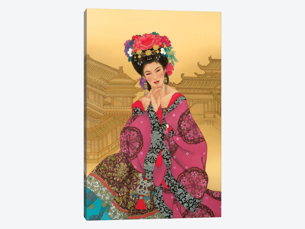 Empress Wu by Caroline R. Young 1-piece Canvas Artwork