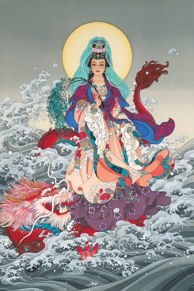 Asian Décor: Kwan Yin by Caroline R. Young