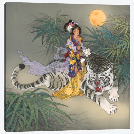 Miao Shan Canvas Print #CYG29} by Caroline R. Young Canvas Art Print