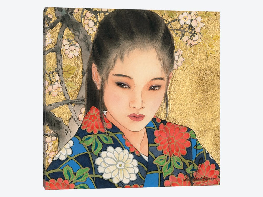 Noriko by Caroline R. Young 1-piece Canvas Wall Art