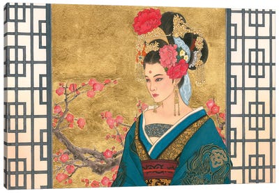 The Favorite Canvas Art Print - Japanese Décor