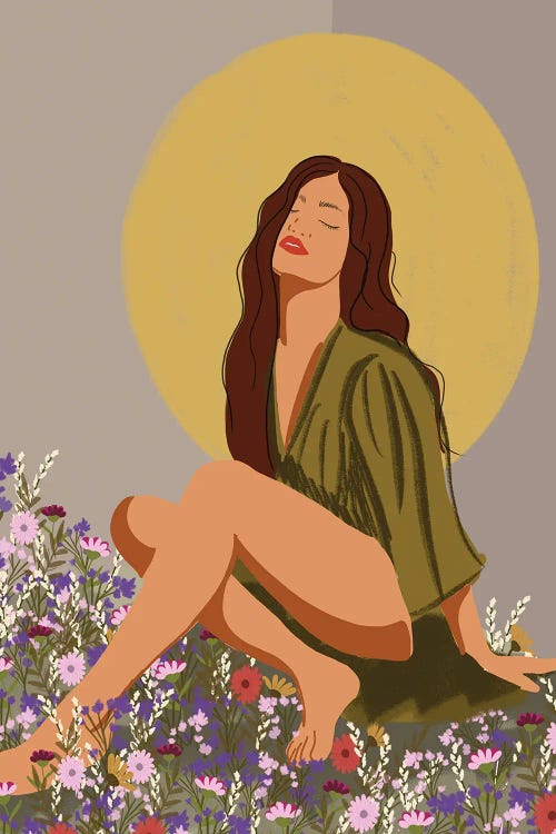 Serenity In Bloom by Chen Alyesh wall art