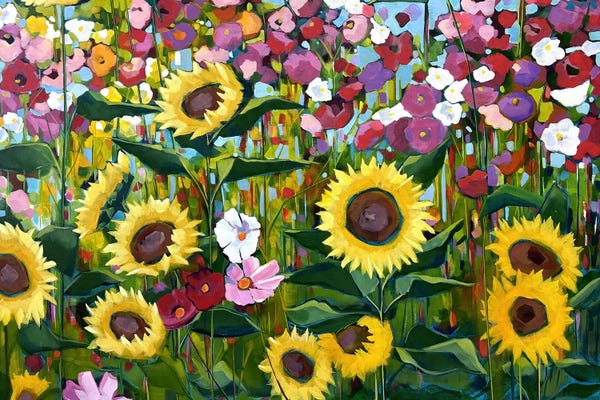 Cindy Kaufman: Vision In Yellow And Pink by Cindy Kaufman