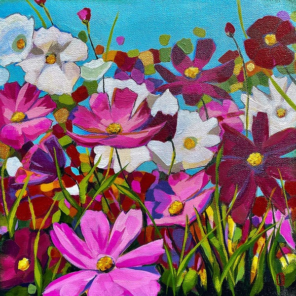 Gardens & Floral Landscapes: Cosmos At Play by Cindy Kaufman
