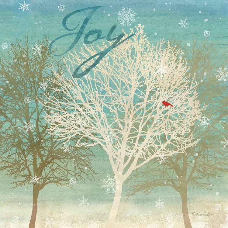 Holiday Trees II by Cynthia Coulter wall art