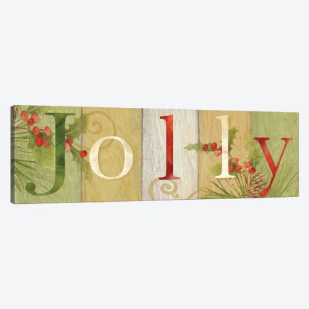 Jolly Rustic Sign III Canvas Print #CYN131} by Cynthia Coulter Canvas Art Print