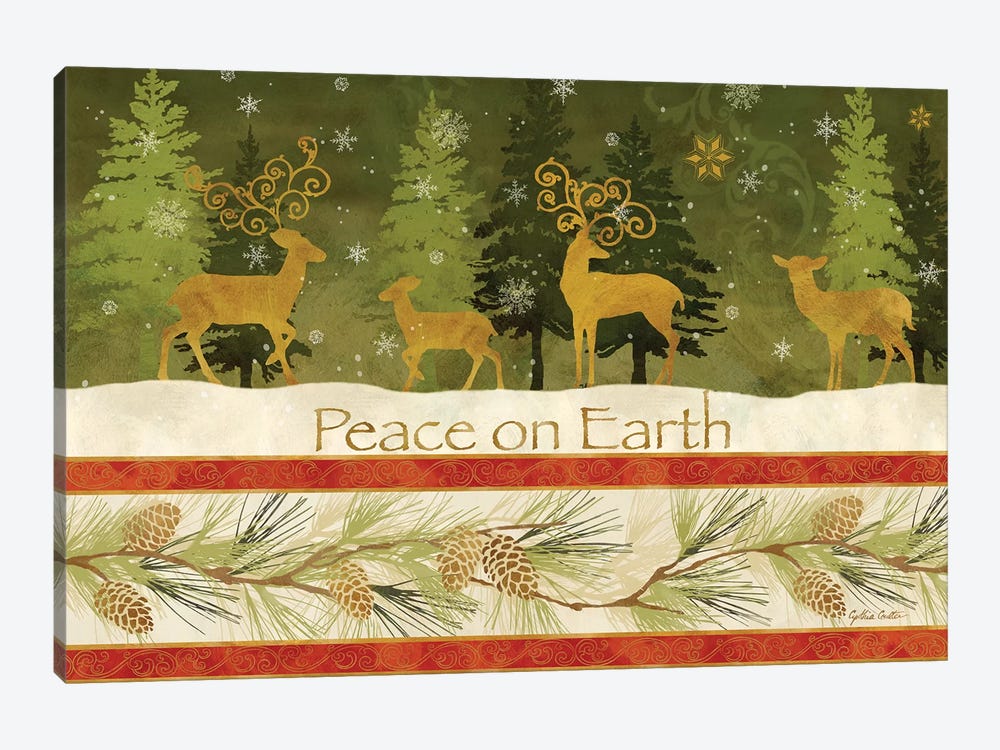 Peace on Earth by Cynthia Coulter 1-piece Canvas Artwork