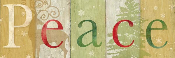 Peace Rustic Sign II