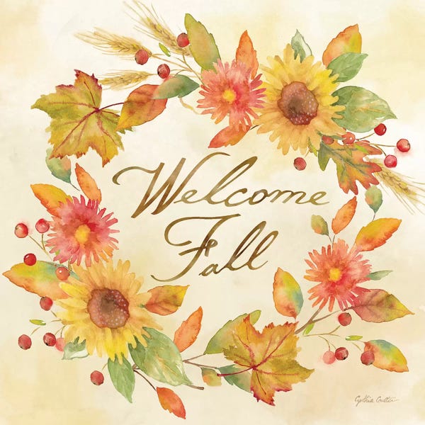 Sunflowers: Welcome Fall  -Be Grateful by Cynthia Coulter