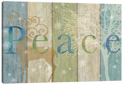 Woodland Peace Canvas Art Print - Cynthia Coulter