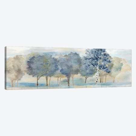 Treeline Reflection Panel Canvas Print #CYN162} by Cynthia Coulter Canvas Artwork