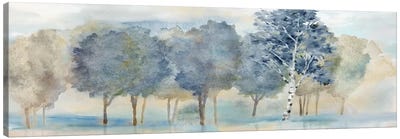 Treeline Reflection Panel Canvas Art Print