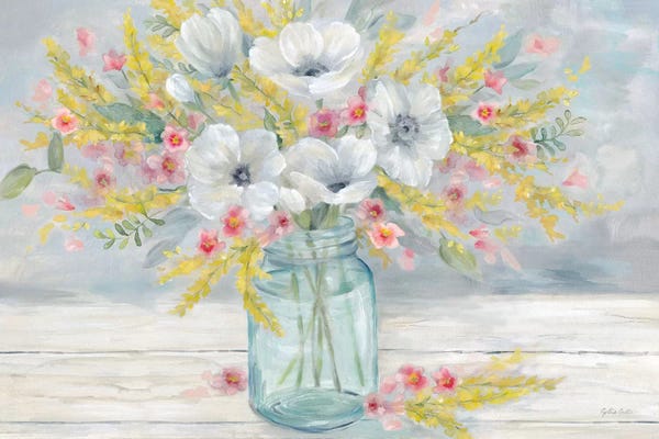 Cynthia Coulter: Farmhouse Bouquet  by Cynthia Coulter