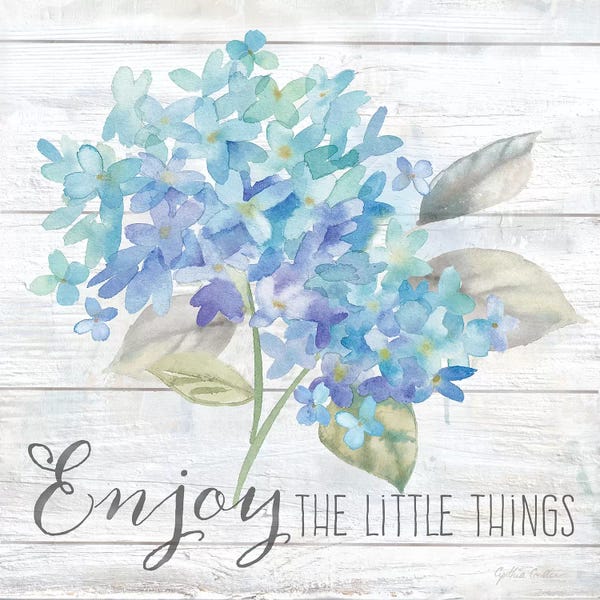 Quotes & Sayings: Farmhouse Hydrangea I by Cynthia Coulter