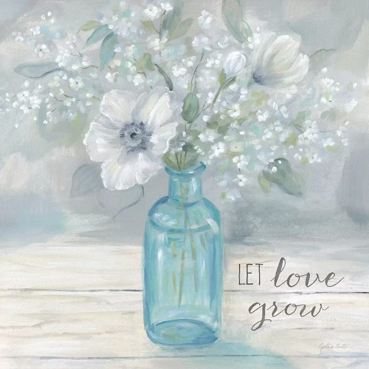 Vintage Jar Bouquet Sentiment II