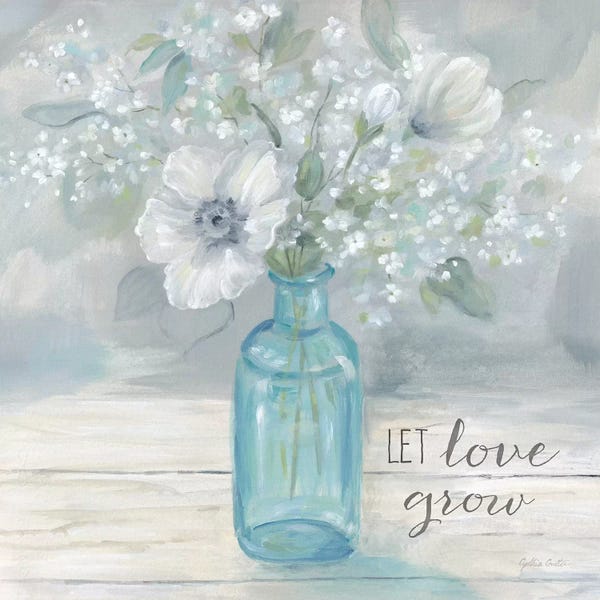 Vintage Jar Bouquet Sentiment II