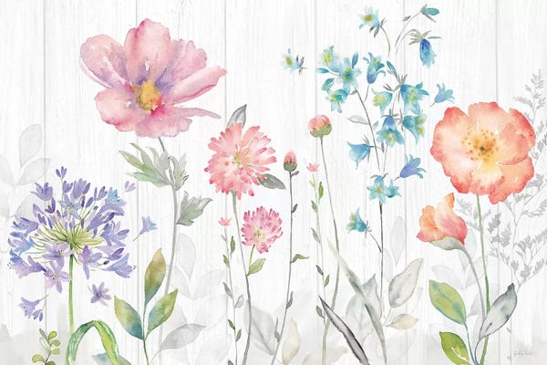 Roaring Brook Art: Farmhouse Botanical Garden by Cynthia Coulter