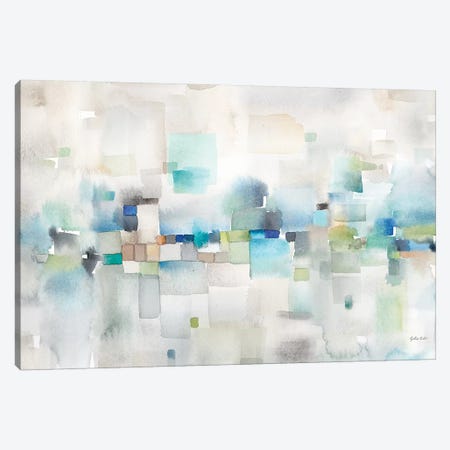 Cityscape Abstract Canvas Print #CYN19} by Cynthia Coulter Art Print