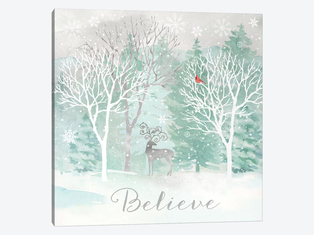Peace on Earth Silver I by Cynthia Coulter 1-piece Art Print