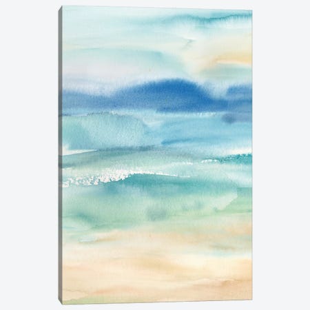 Abstract Seascape I Canvas Print #CYN227} by Cynthia Coulter Canvas Artwork
