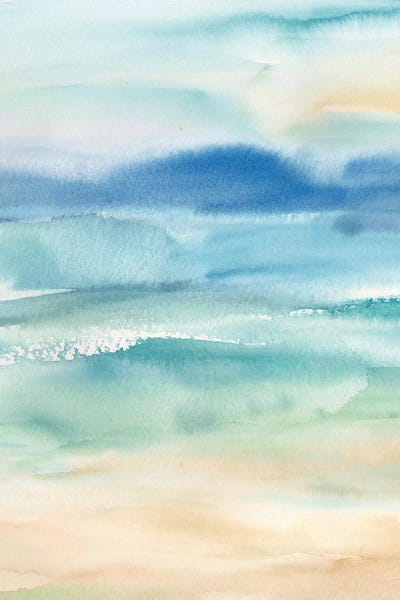 Abstract: Abstract Seascape I by Cynthia Coulter