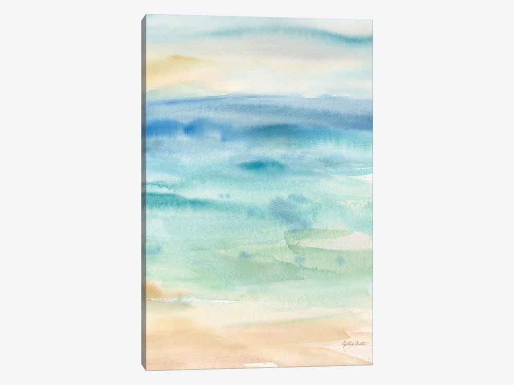 Abstract Seascape II by Cynthia Coulter 1-piece Canvas Print
