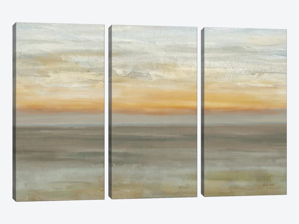 Grey Horizon by Cynthia Coulter 3-piece Art Print