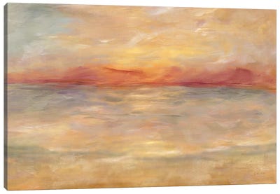 Sunrise Reflections Landscape Canvas Art Print