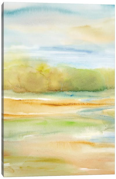 Watercolor Landscape I Canvas Art Print - Cynthia Coulter