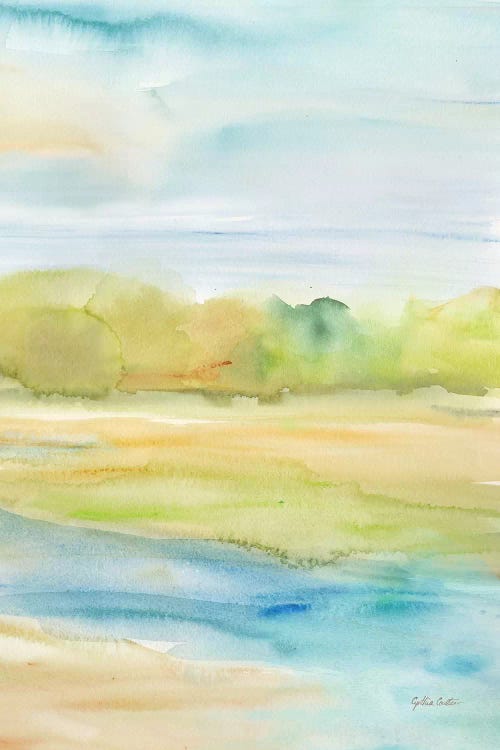 Watercolor Landscape II by Cynthia Coulter wall art