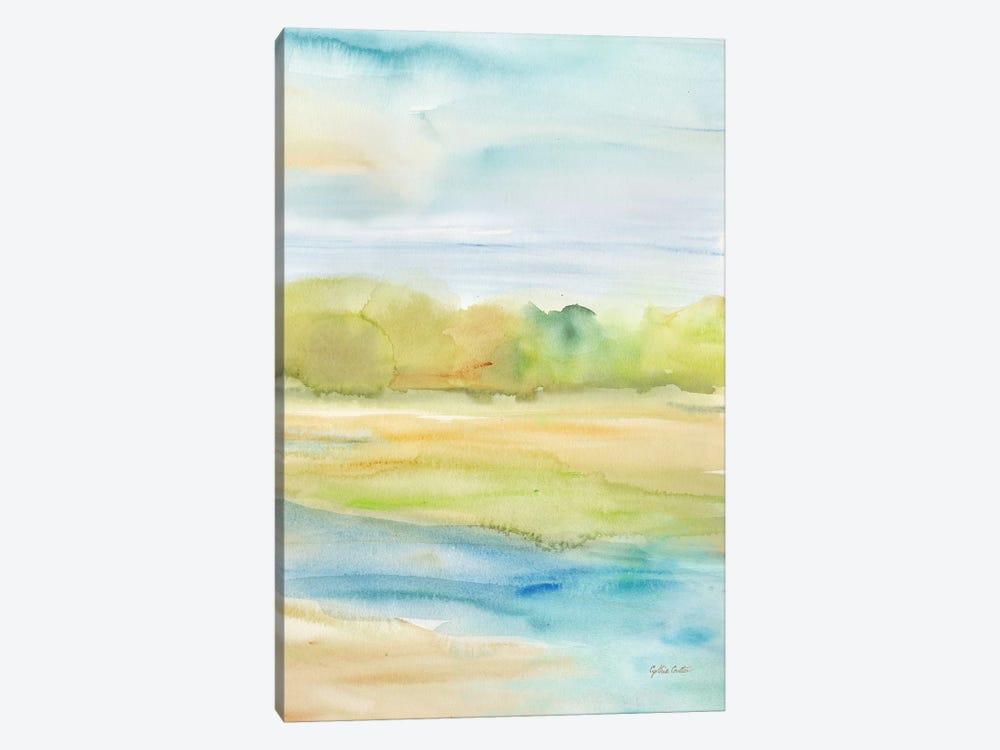 Watercolor Landscape II by Cynthia Coulter 1-piece Canvas Wall Art