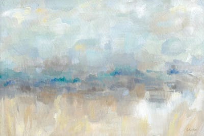 Abstract Field by Cynthia Coulter framed canvas print