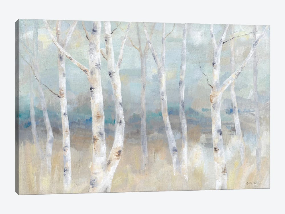 Birch Field landscape Canvas Print by Cynthia Coulter | iCanvas