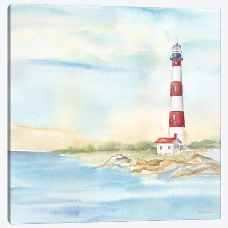 East Coast Lighthouse III Canvas Print #CYN256} by Cynthia Coulter Canvas Art Print