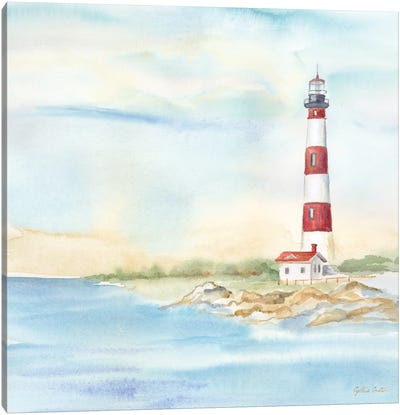 East Coast Lighthouse III Canvas Art Print - Cynthia Coulter