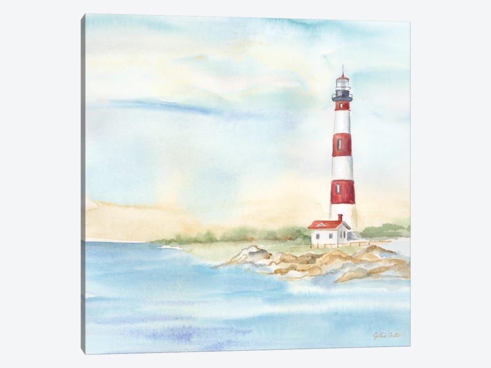 East Coast Lighthouse III by Cynthia Coulter 1-piece Canvas Art