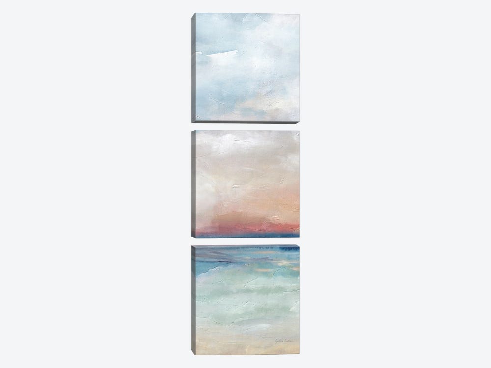 Serene Scene Bright panel I by Cynthia Coulter 3-piece Canvas Art