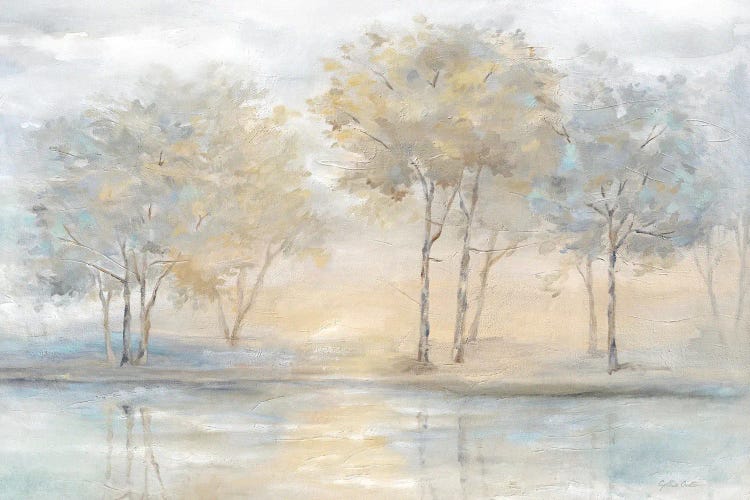 Serene Scene Trees landscape by Cynthia Coulter wall art