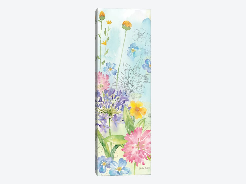 Wildflower Mix vertical I by Cynthia Coulter 1-piece Canvas Art Print
