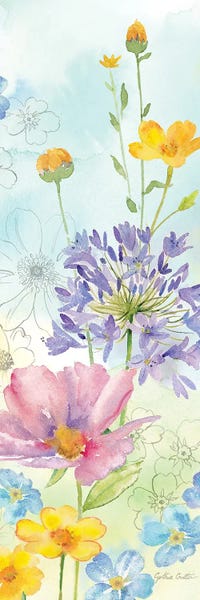 Wildflowers: Wildflower Mix vertical II by Cynthia Coulter
