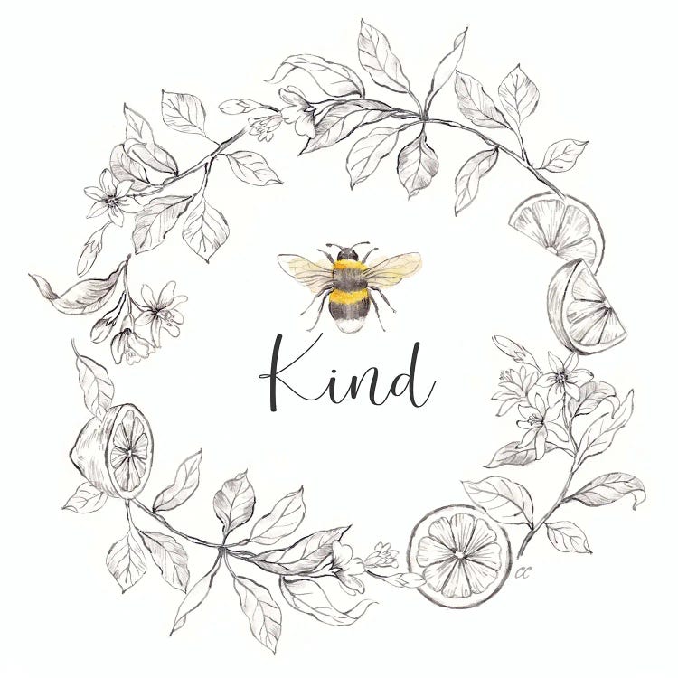 Bee Sentiment Wreath II-Kind