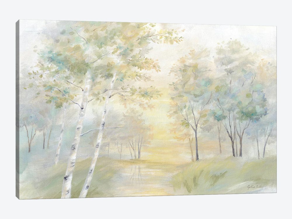 Sunny Glow Landscape by Cynthia Coulter 1-piece Canvas Print