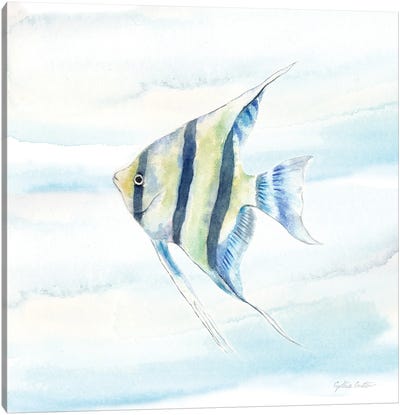 Great Blue Sea IX Canvas Art Print - Cynthia Coulter