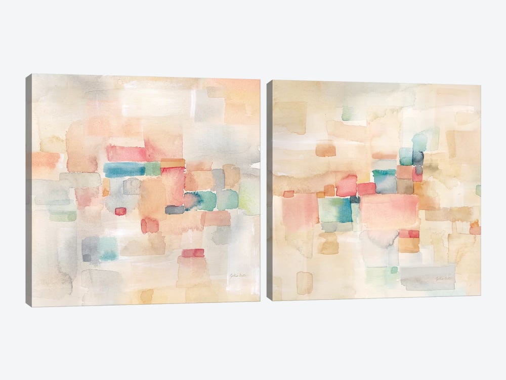 Desert Dreams Diptych by Cynthia Coulter 2-piece Canvas Artwork