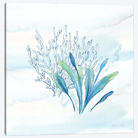 Great Blue Sea VI Canvas Print #CYN300} by Cynthia Coulter Canvas Artwork