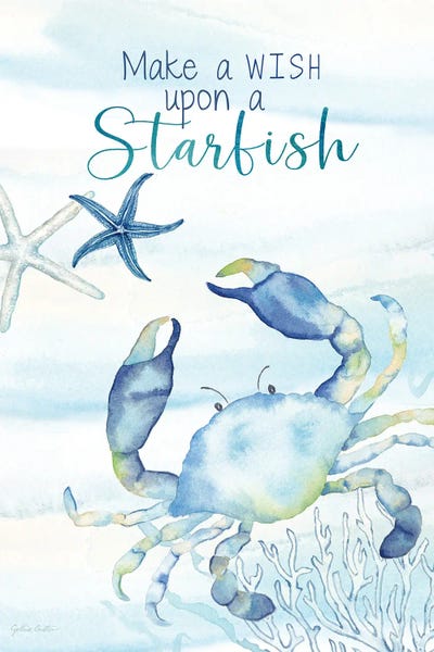 Crabs: Great Blue Sea XVIII by Cynthia Coulter