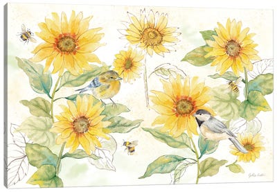 Be My Sunshine I Canvas Art Print - Sunflower Art