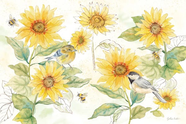 Fine Art Print: Be My Sunshine I by Cynthia Coulter