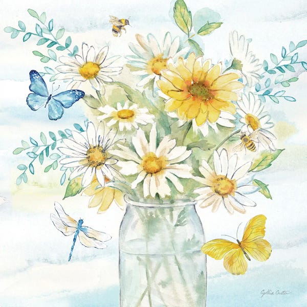 Daisies: Daisy Days II by Cynthia Coulter